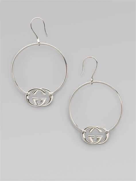 gucci sterling silver earrings.